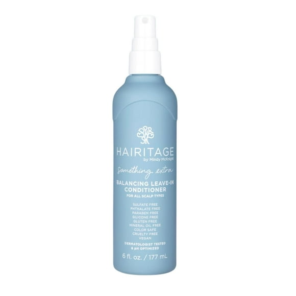 Hairitage après-Shampooing Anti-Pelliculaire Équilibrant Sans Rinçage - Conditionne + Calme le Cuir Chevelu - Nourrit + Hydrate les Cheveux - Améliore l'Élasticité des Cheveux + Maniabilité 6 Fl Oz