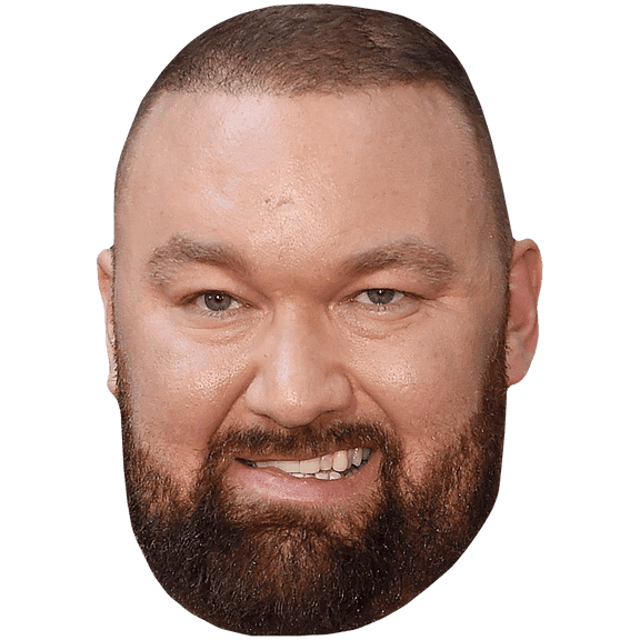 Hafthor Bjornsson (Beard) Big Head. Larger than life mask.