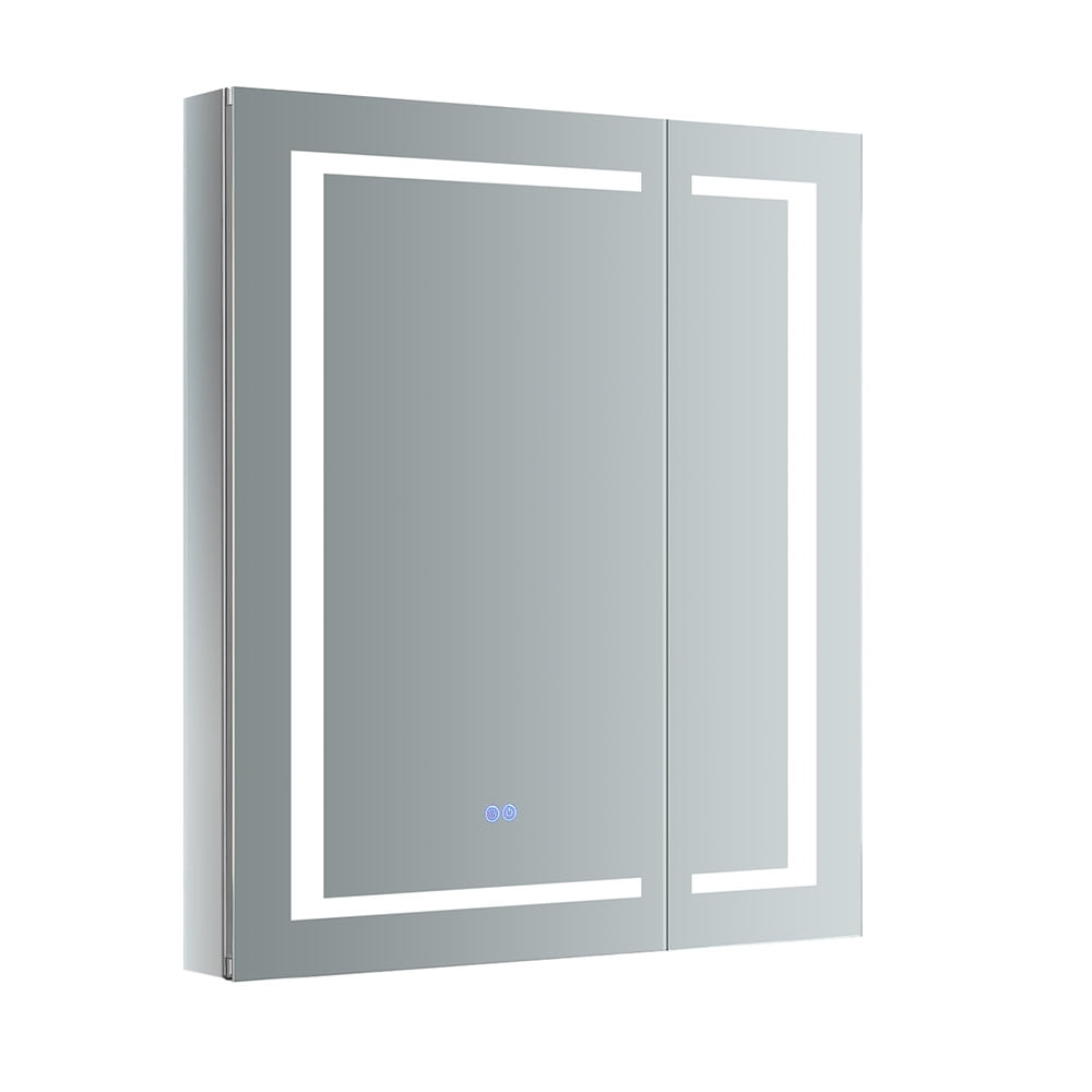 Fresca Spazio 30'' x 36'' Recessed or Surface Mount Frameless Medicine