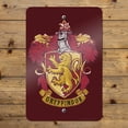 thumbnail image 4 of Harry Potter Gryffindor Painted Crest Home Business Office Sign, 4 of 7