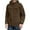 Coffee, variant on QHFBli Men's Field Jacket Men's Lightweight Windproof Outdoor Jacket Hooded Casual Coat For Hiking Camping And Daily Adventures