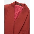 thumbnail image 3 of Beauty-Emily Men’s Classic 2-Piece Business Suit Set, Slim Fit Waffle Textured Blazer and Pants, Ideal for Weddings, Parties, and Formal Occasions, 3 of 8