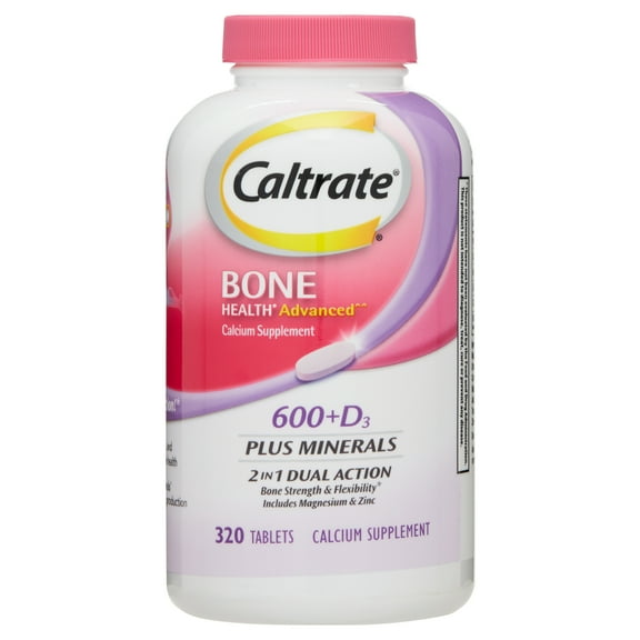Caltrate 600mg  D with Minerals. 320 Count.