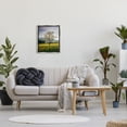 thumbnail image 2 of Stupell Lone Tree Wildflower Meadow Landscape Photography Gray Floater Framed Art Print Wall Art, 2 of 6