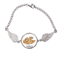 thumbnail image 1 of Comida pizza viajes a Taiwan Pulsera pulsera pulsera alas de ángel pulsera, 1 of 3