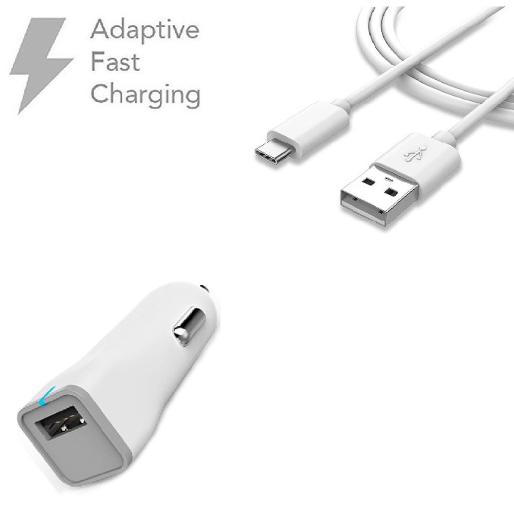 Ixir ZTE Axon 7 Max Charger Fast TypeC USB 2.0 Cable Kit by TruWire