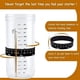 thumbnail image 4 of Tarro HerméTico de Vidrio para Hacer Masa Madre, Tarro de FermentacióN Natural con Tapa y Kit de FermentacióN de Masa una Escala, 4 of 5