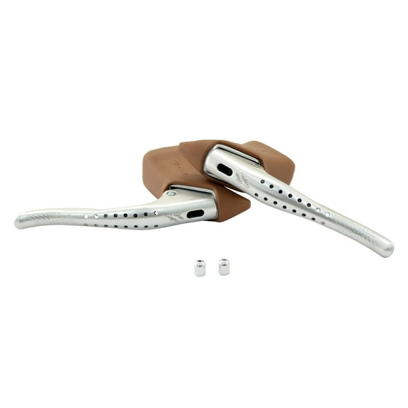 DIA-COMPE GC07H Aero Drilled Road Bike Drop Bar Brake Levers Set , Brown #DP2426