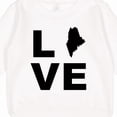 thumbnail image 3 of Inktastic Love Maine Toddler Sweatshirt, 3 of 4