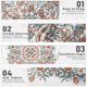 thumbnail image 3 of Tapiz de mandala para colgar en la pared - Tapiz bohemio para colgar en la pared Tapiz impreso, 3 of 5