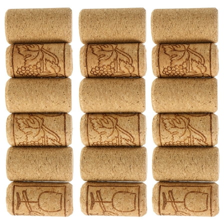 20pcs Bottle Corks Diy Craft Corks Wine Bottle Corks Wooden Corks Replacement Corks Wooden Wine Stopper Wood Corks For Bottles