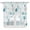Turquoise Grey, variant on Turquoise Coastal Kitchen Window Curtains, Swag Curtains Valance for Bedroom Living Room Bathroom, Nautical Summer Beach Coral Sea Turtle Rod Pocket Window Curtain Block Drapes 2 Panels 28"x36"