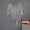Gray, variant on IUYRTFE Women's Short Sleeve Tie Front Top Loose Fit Casual Summer Blouse with Knot Hem
