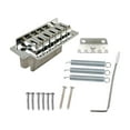 thumbnail image 4 of MERIGLARE Guitar Tremolo Bridge Single Rocking Tremolo Bridge System,Metal,6 String,Electric Guitar Parts for Practice Show Maintenance silver, 4 of 8