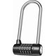thumbnail image 1 of 5-Digit Security Padlock, Resettable Combination Padlock with Long Cable Particularly, Waterproof Stainless Steel, Ideal for Gym Sports/School Lockers, 1 of 5