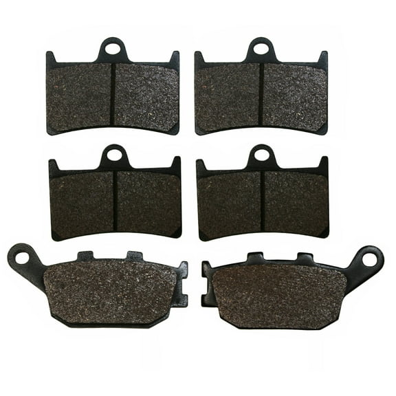 Front & Rear Brake Pads for Yamaha 2005-2011 YZF R6 2006-2012 FZ1 2004-06 YZF R1