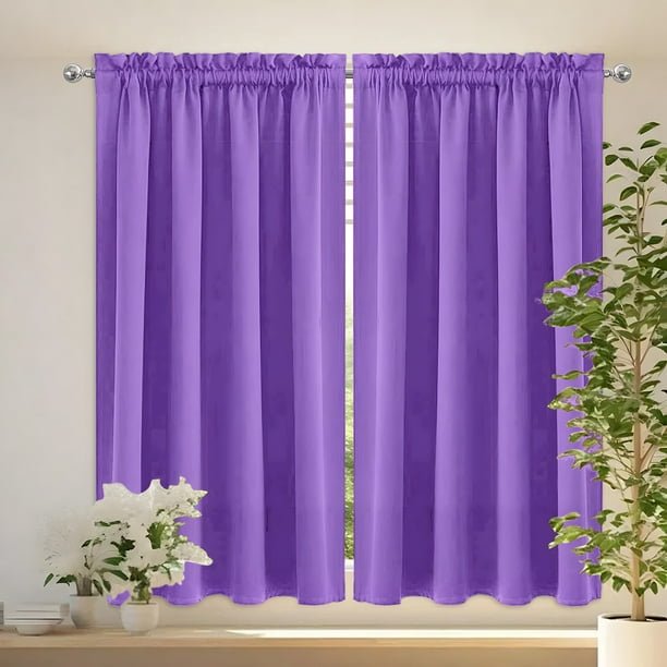 Cortinas opacas para dormitorio | Tratamientos de ventanas con aislamiento térmico y ahorro de energía | Paneles insonorizados para oscurecer habitaciones con diseño de borde Ama