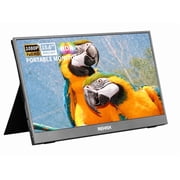 Rehisk 15.6" Computer Monitor 1080P IPS Portable Monitor for Laptop Gaming Monitor