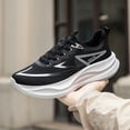 thumbnail image 2 of Men's Low-Top Running Sneakers Lace-Up Walking Shoes with Cushioned Midsole - Multi-Color Available, 2 of 3