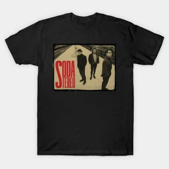 RARE Soda Stereo T-Shirt Short Sleeve All Sizes S to 5 XL