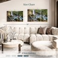 thumbnail image 4 of Elephant Stock Banias Waterfalls Wall Art - Horizontal Multi Panel Canvas - Living Room Wall Decor - Nature Multi Panel - White And Green Decor - 45" x 28", 4 of 8