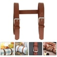 thumbnail image 3 of H Shape Heavyduty Travel Rug Carrier Blanket Carry Strap Holder W/ Handle, 3 of 7