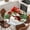 Green Brown, variant on Red Snowman Christmas Round Tablecloth, Fitted Table Cover with Elastic for 45"-54" Round Tables, Green Xmas Tree Snowflake Winter Table Cloth Outdoor Indoor Dinning Party Waterproof Tablecloths