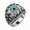 8, variant on Hip Hop Style Evil Eye Demon Ring, Unisex Punk Fashion Alloy Single Ring, No Precious Metal Plating, Trendy Statement Jewelry,8