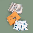 thumbnail image 4 of Sous-vêtements pour Tout-Petits Imprimé Mignon Pantalons Slips Boxeurs 3 Pcs Multipack Shorts Garçon Orange, 4 of 4