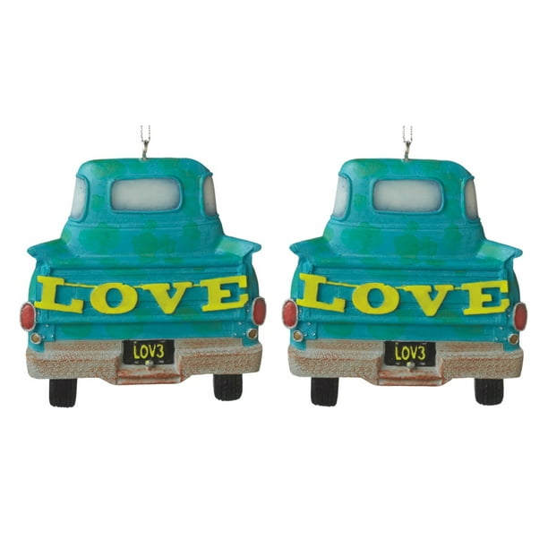 Midwest CBK Country Boy Love Pickup Truck Christmas Holiday Ornaments