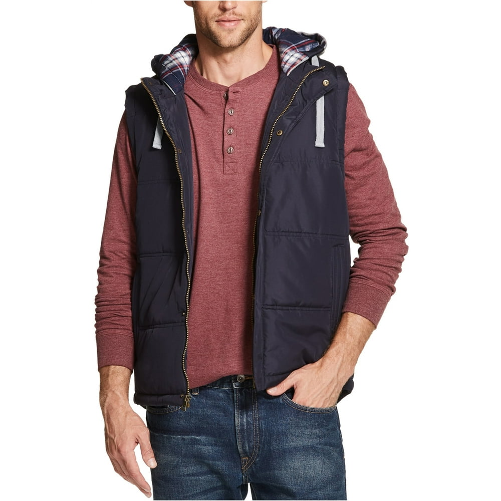 Weatherproof Weatherproof Mens Hooded Quilted Vest