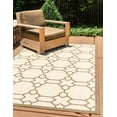 thumbnail image 2 of Unique Loom Geometric Outdoor Modern Geometric Area Rug or Runner, 2 of 8
