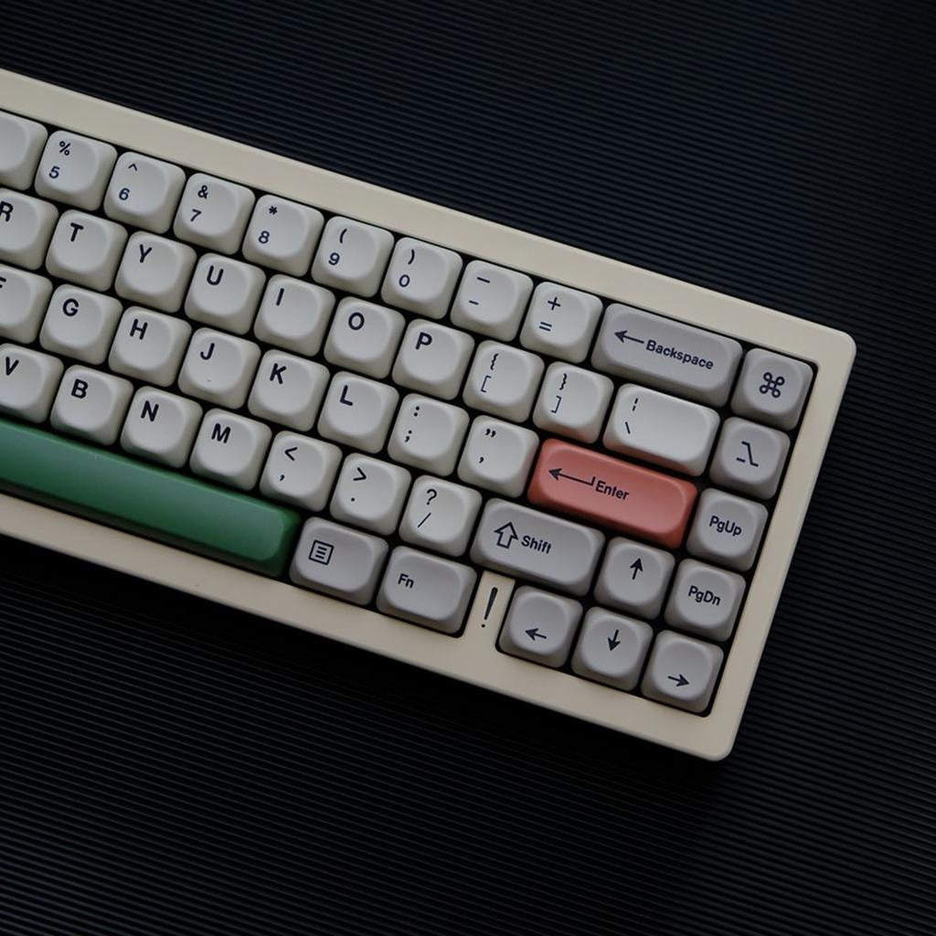 139 Key MOA Retro Keycap Set Retro 9009 Theme for Mechanical Keyboard Keycaps