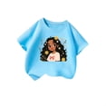 thumbnail image 4 of FYDUU T-Shirts à Manches Courtes pour Filles, Hauts d'Été pour Enfants, Imprimé Mignon, Col Rond, T-Shirt Basique, T-Shirt Graphique à la Mode, T-Shirts Décontractés, Hauts Tendance, Confortables et Polyvalents, 4 of 4