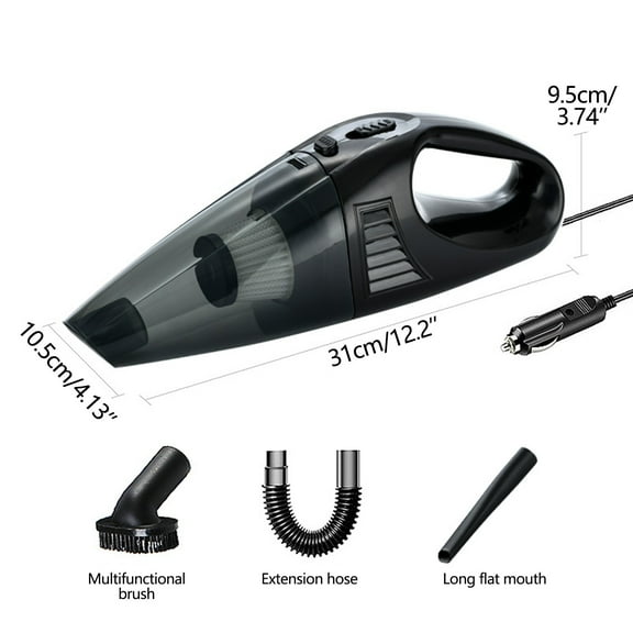 RnemiTe-amo 12 V Cordless Handheld Vacuum Cleaner - Strong Suction