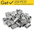 thumbnail image 4 of Cable de acero inoxidable 304 de 328 pies con engarce de 150 m, 4 of 7