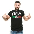 thumbnail image 2 of Mens Italy Shirt Italy Country Flag Shirt Italy Patriotic Gifts Mens Womens Italy Shirt Italian Tee (Small Grey), 2 of 6