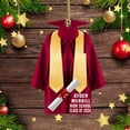 thumbnail image 6 of Clearance Sale QIXI Graduation Ornament 2025 Personalized Graduation Gown Acrylic Shape Flat Ornament Gifts for Graduate Him Her Friends Graduation Christmas Ornament 2025 Birthday Christmas, 6 of 8