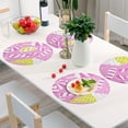 thumbnail image 6 of Illustrated Candies and Ice Cream 6-Piece 15.4in Durable PVC Plate Mats, Heat-Resistant for Parties and Dining, 6 of 7