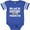Football Blue and White, variant on Inktastic Black History Every Month Boys or Girls Baby Bodysuit