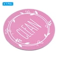 thumbnail image 3 of Uxcell Dishwasher Magnet Clean Dirty Sign Magnetic Indicator Gray Pink, 3 of 5