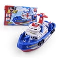 thumbnail image 3 of Water Fire Boat Toy, Electric Educational Children Toy Boat  for Develop Interests, 3 of 8