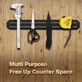 thumbnail image 2 of HLONK 1pc Multi-Purpose Plastic Magnetic Tool Holder  Wall-Mounted Kitchen Counter Space Saver  Knife Storage Rack  Utility Appliance Organizer, 2 of 7