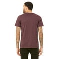 thumbnail image 2 of The Bella + Canvas Unisex Jersey Short Sleeve T-Shirt - HEATHER MAROON - S, 2 of 2