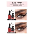 thumbnail image 6 of Triangle Wing Stamp Eyeliner Pen - Shade #4 Purple - Triangle Wing Seal Eyeliner Pen Tube Oil Proof Non Dizzy Makeup Double Head Eyeliner Liquid Pen, 1 Triangle Wing Stamp Eyeliner Makeup Organizers, 6 of 9