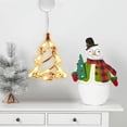 thumbnail image 4 of Snowflake LED Window Lights with Suction Cup Battery Operated Acrylic Indoor Christmas Decor Lights for Window Wall Door, 4 of 5