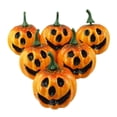thumbnail image 1 of 6 piezas de espuma de calabaza artificial para mesa de Halloween, centro de Zulema Calabaza, 1 of 8