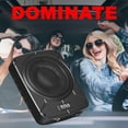 thumbnail image 4 of BOSS Audio Systems BAB10 subwoofer amplificado para automóvil: potencia máxima de 1200 vatios, perfil bajo, subwoofer de 10 pulgadas, control remoto de subwoofer, ideal para vehículos que necesitan gr, 4 of 5