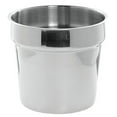 thumbnail image 2 of HUBERT Bain Marie Inset Pan Stainless Steel 4 qt - 7 1/2"Dia x 8 1/4"H, 2 of 3