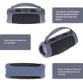 thumbnail image 2 of Funda Silicona a Prueba Golpes para Altavoz Wi-Fi Charge 5 () Azul, 2 of 5